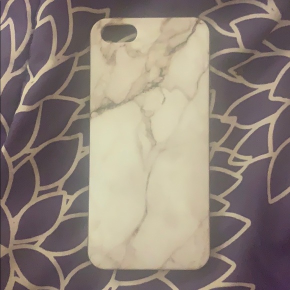 IPHONE SE MARBLE CASE (PLASTIC) - Picture 1 of 3